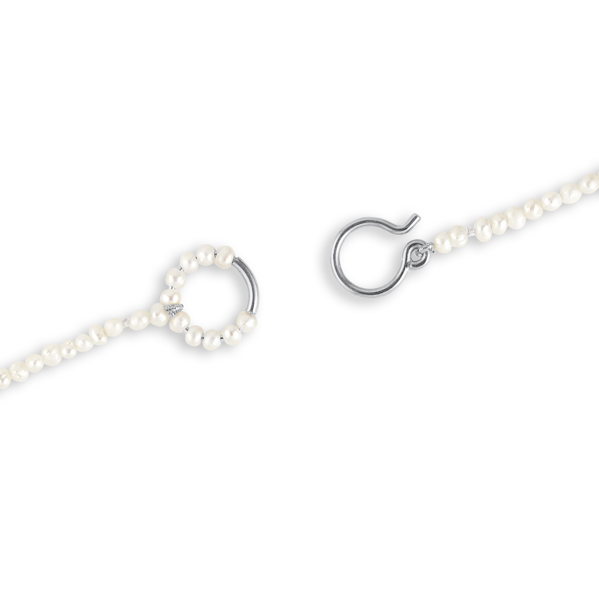 Row Pearl Necklace