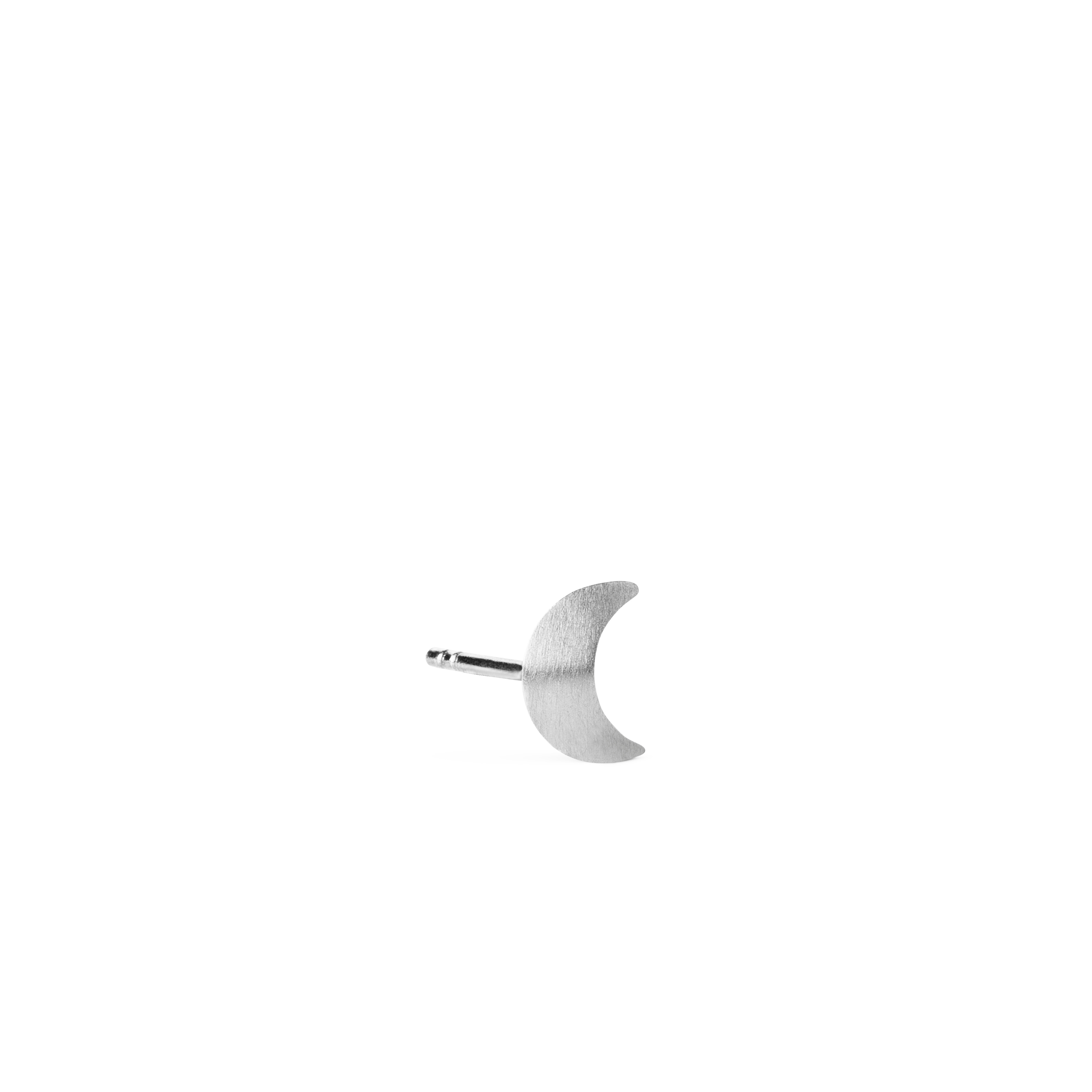 Small Half Moon Stud