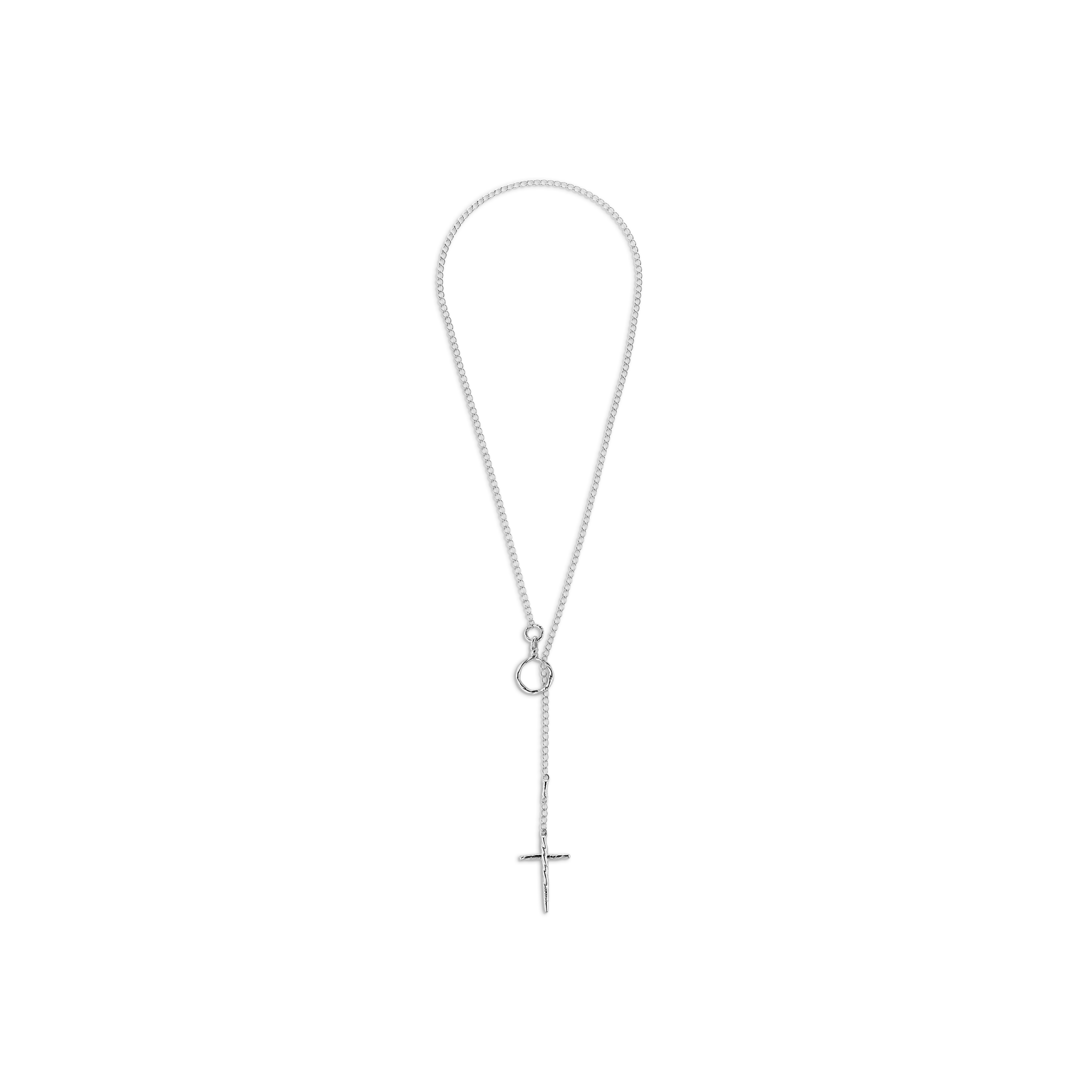 Toggle Cross Necklace
