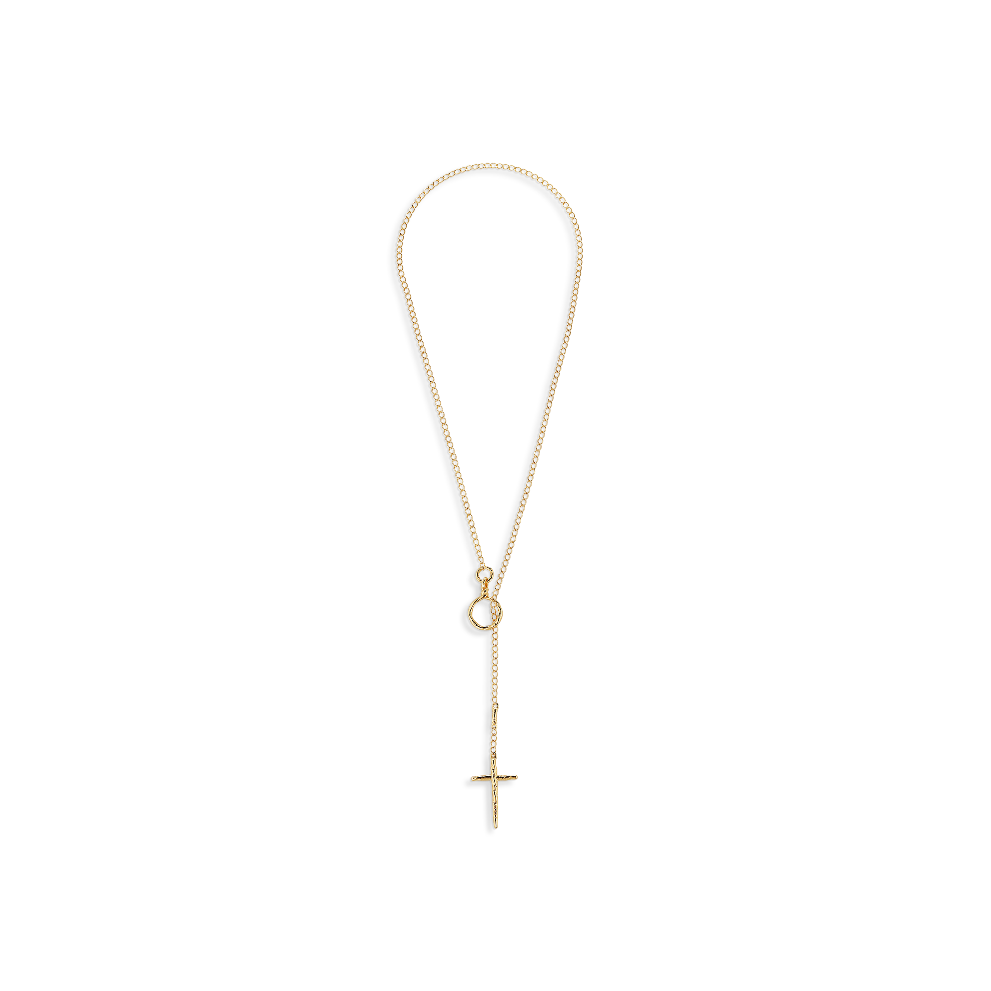 Toggle Cross Necklace