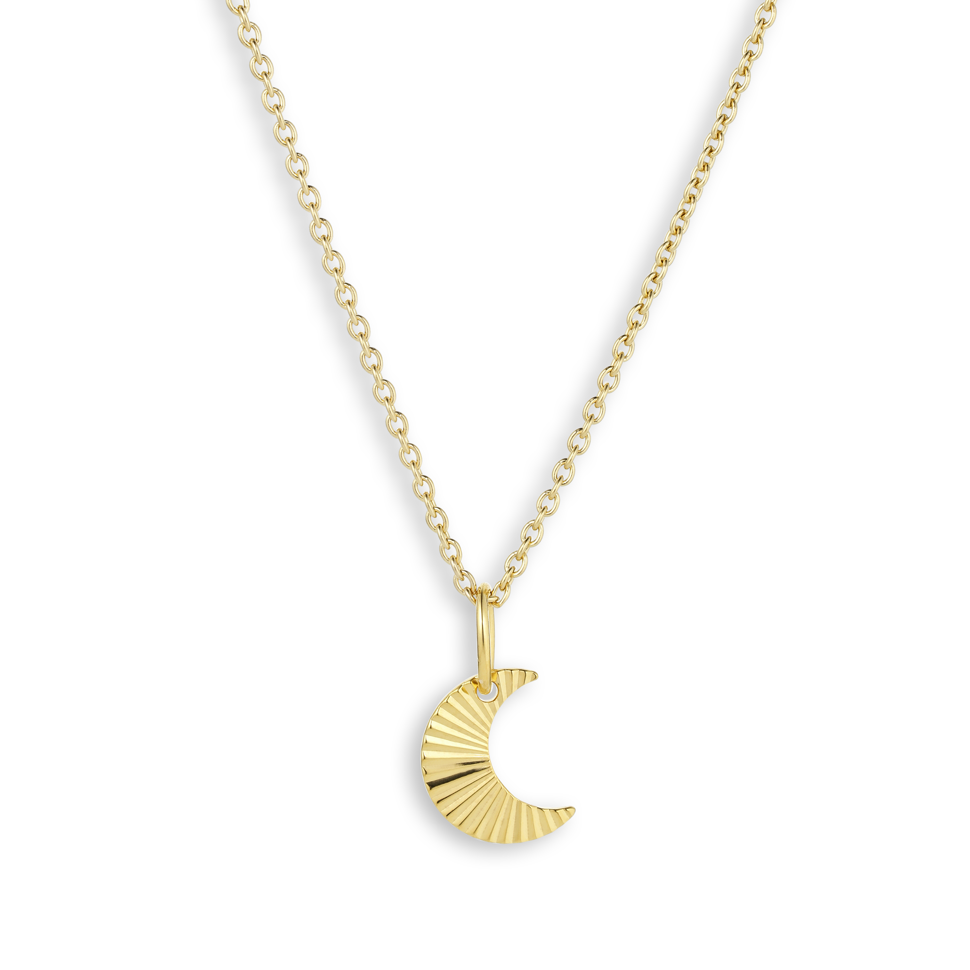 Reflection Half moon Pendant