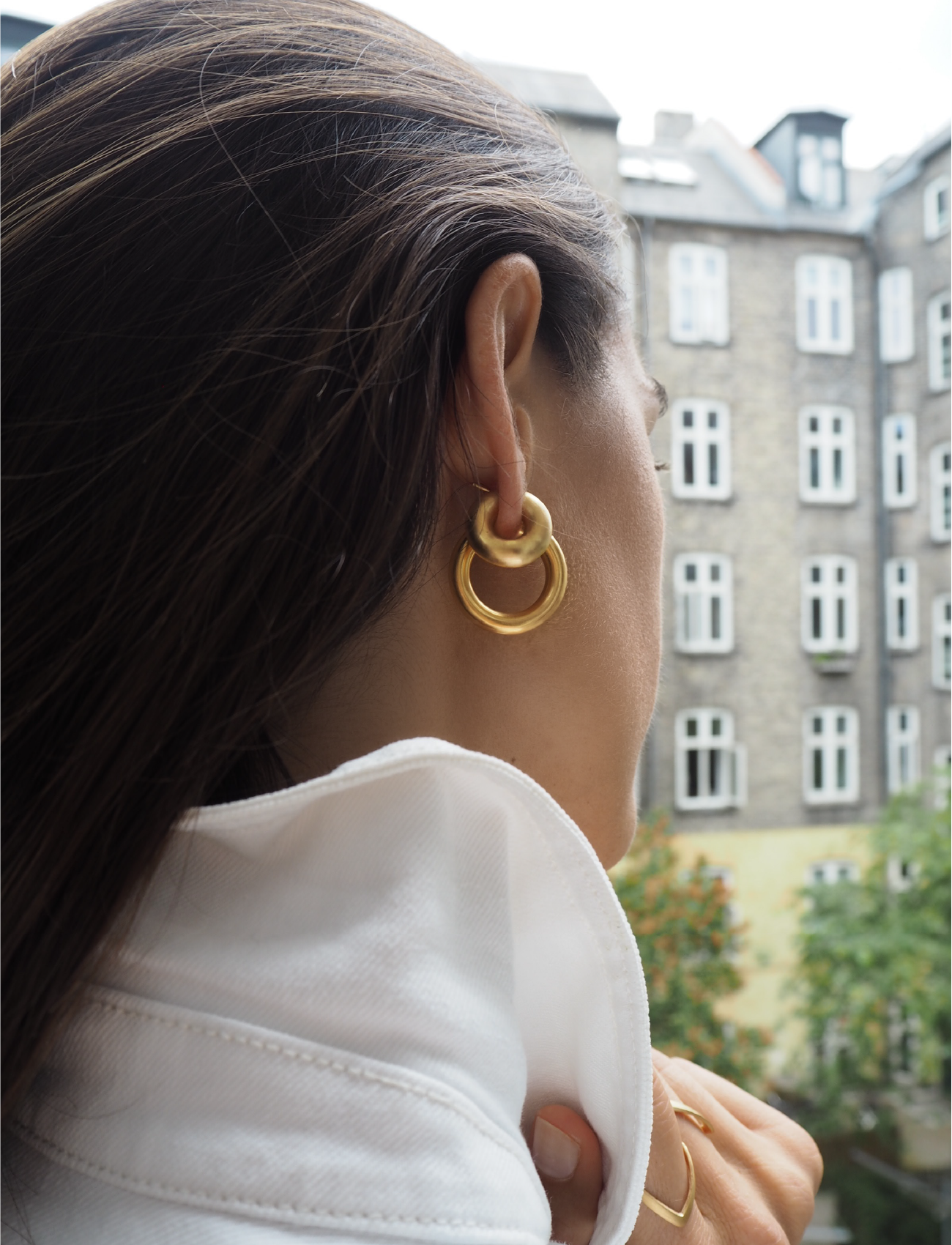 Small Chunky Hoops