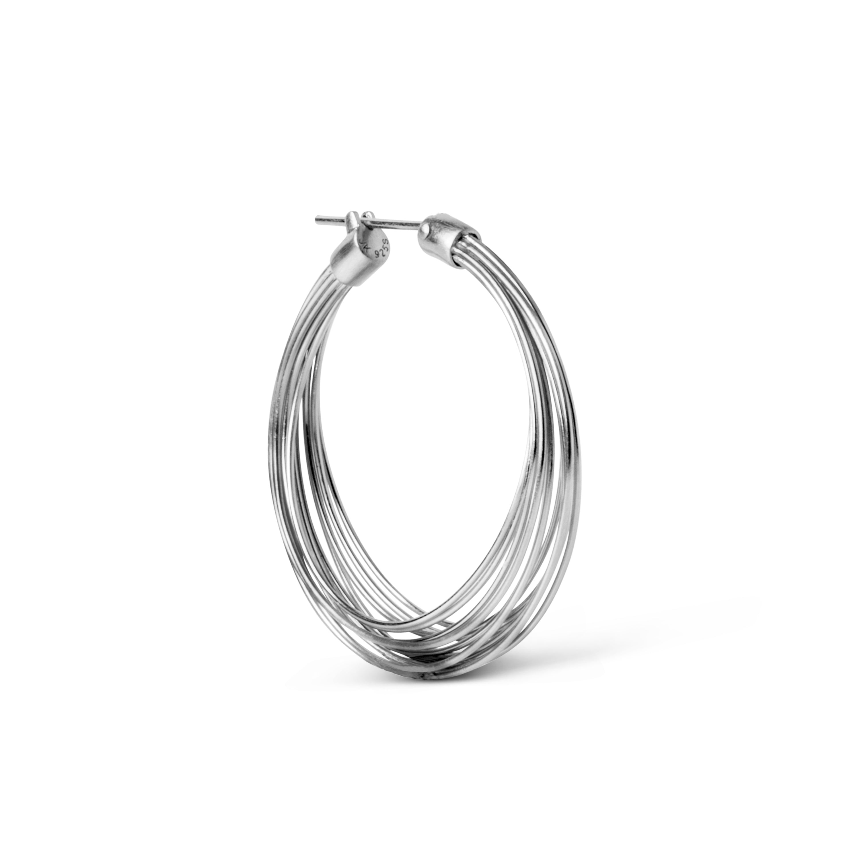 Jane Kønig Wire Earring - Øreringe i sterling sølv