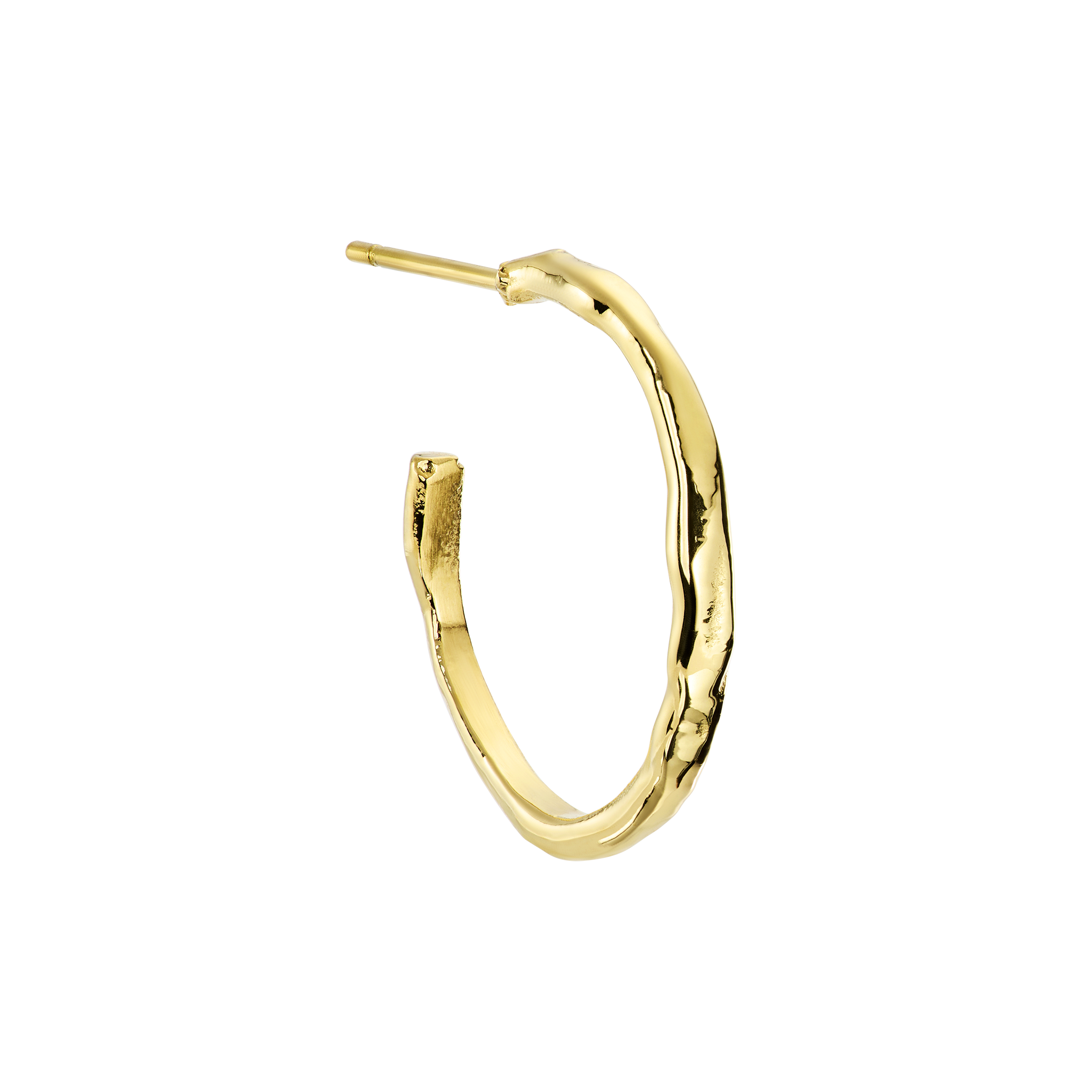 Slim Oval Hoops