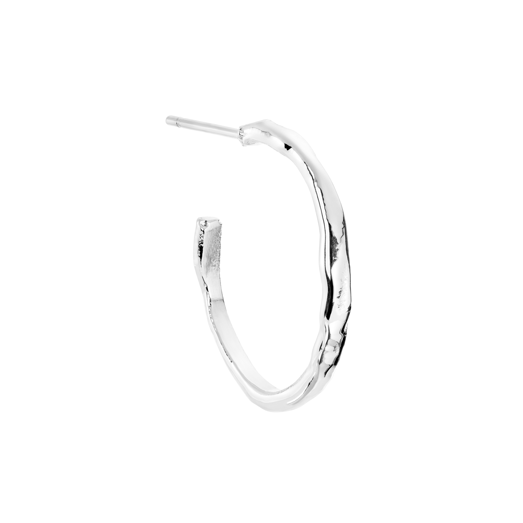 Slim Oval Hoops