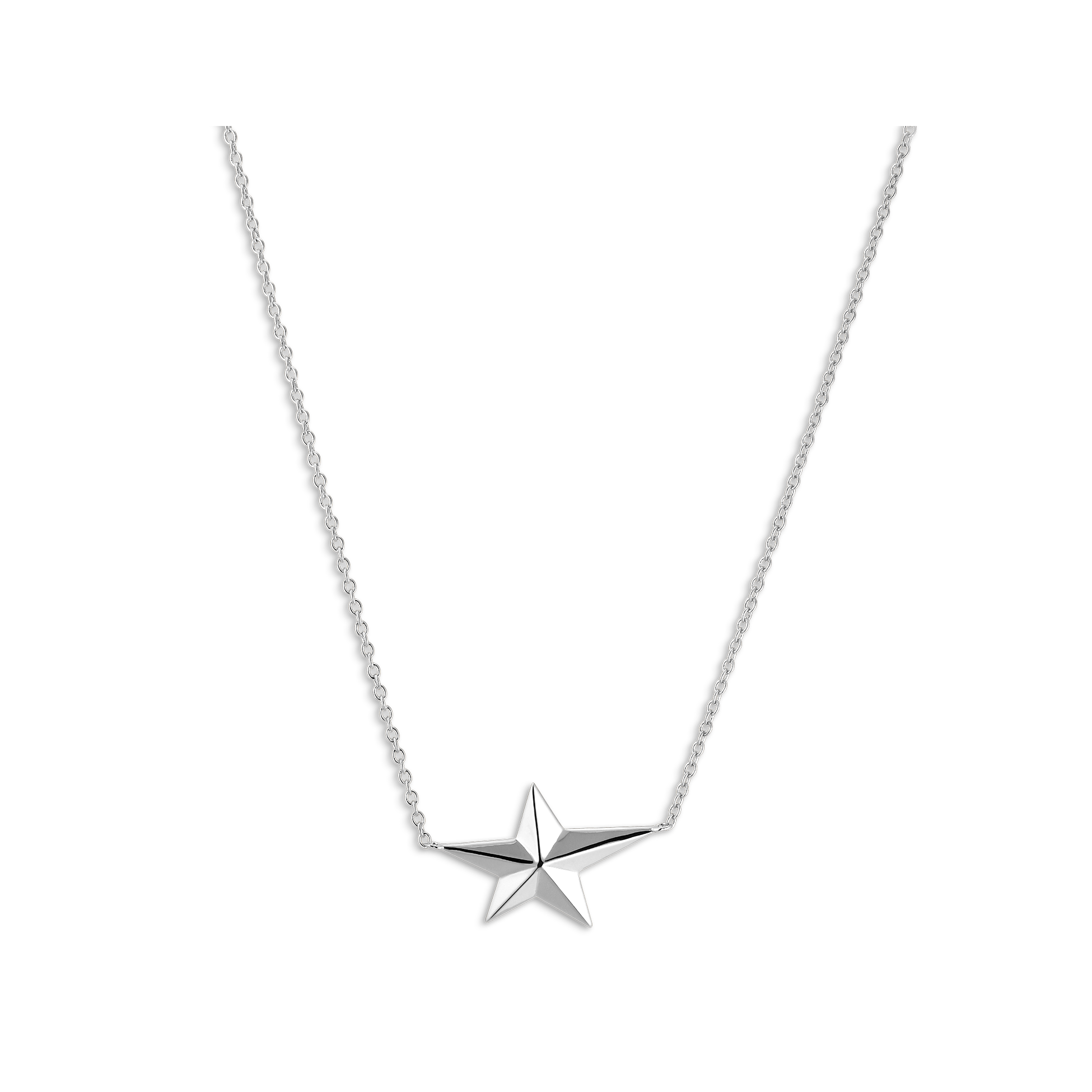 Jane Kønig Night Star Necklace - Halskæde i sterling sølv