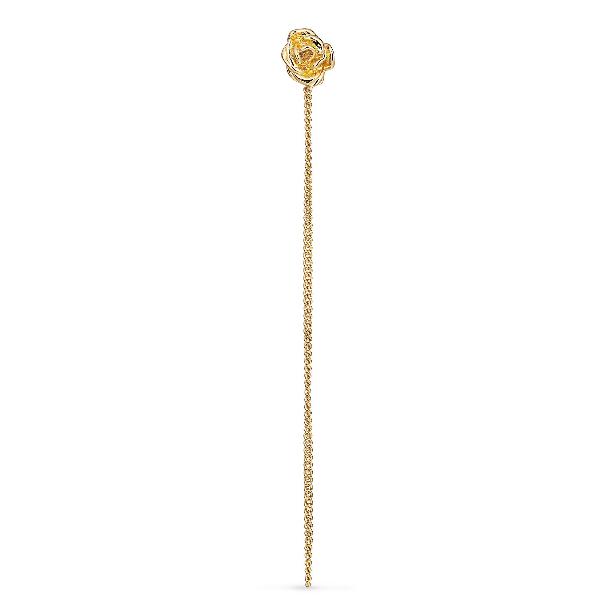 Rose Chain Stud