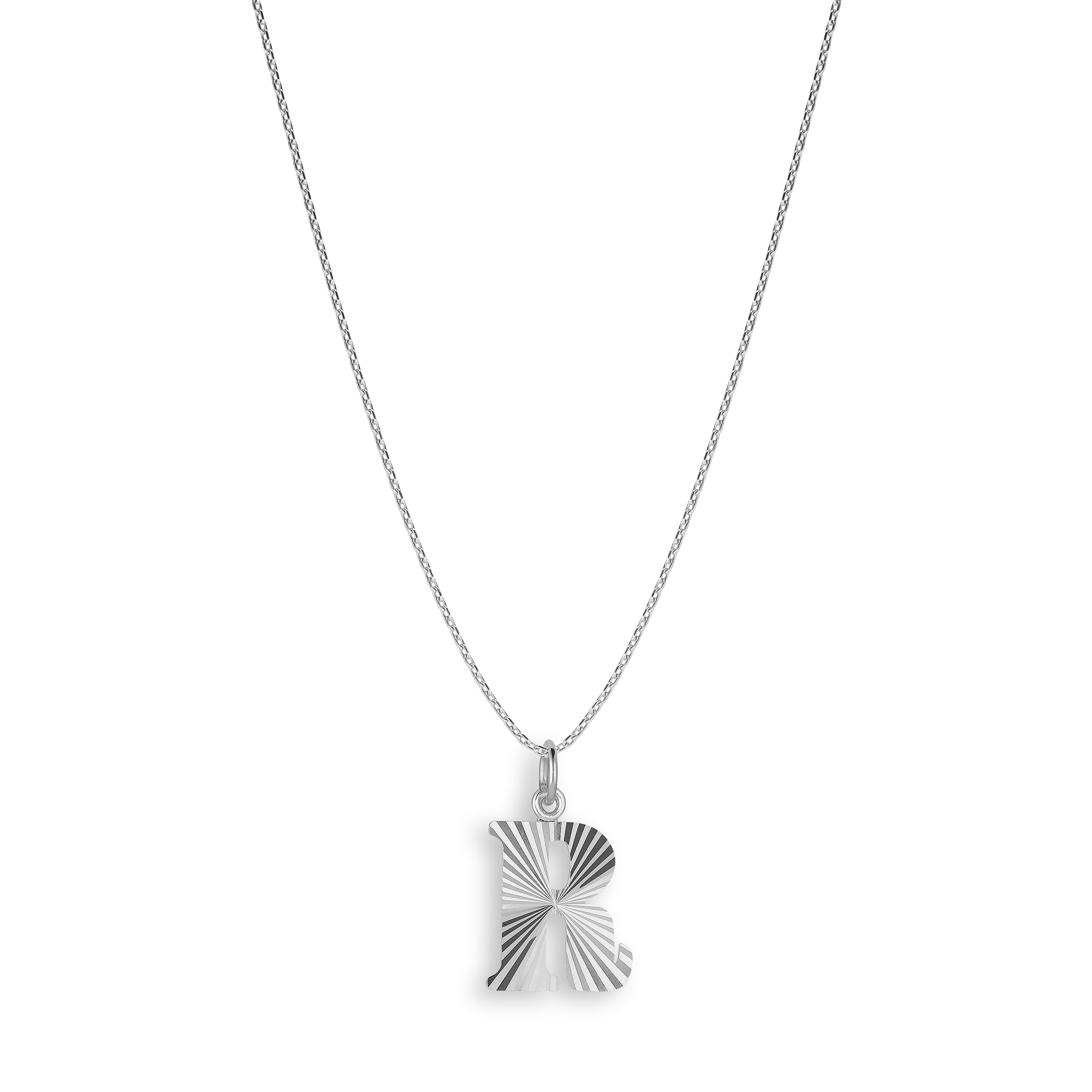Reflection Letter pendant