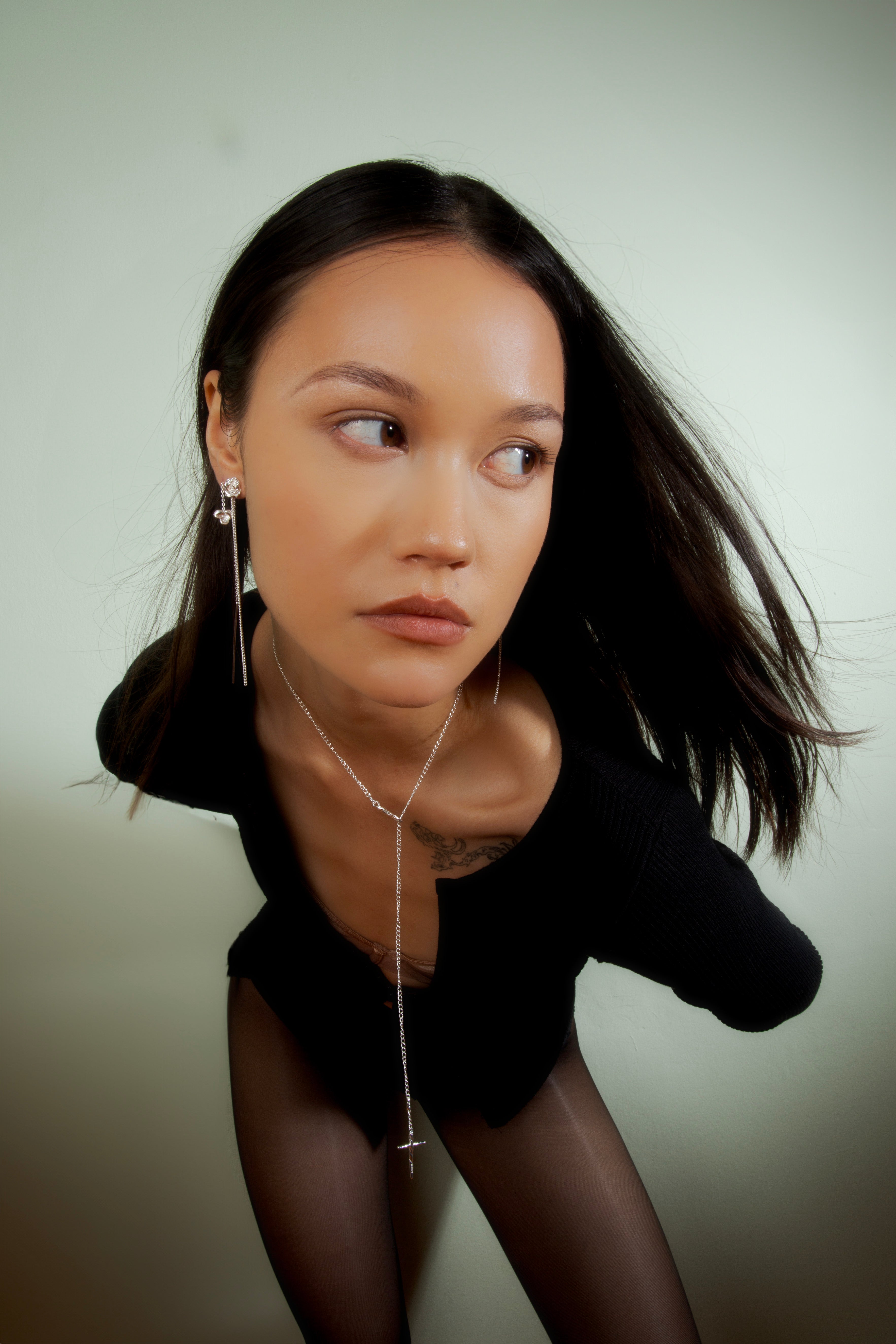 Toggle Cross Necklace