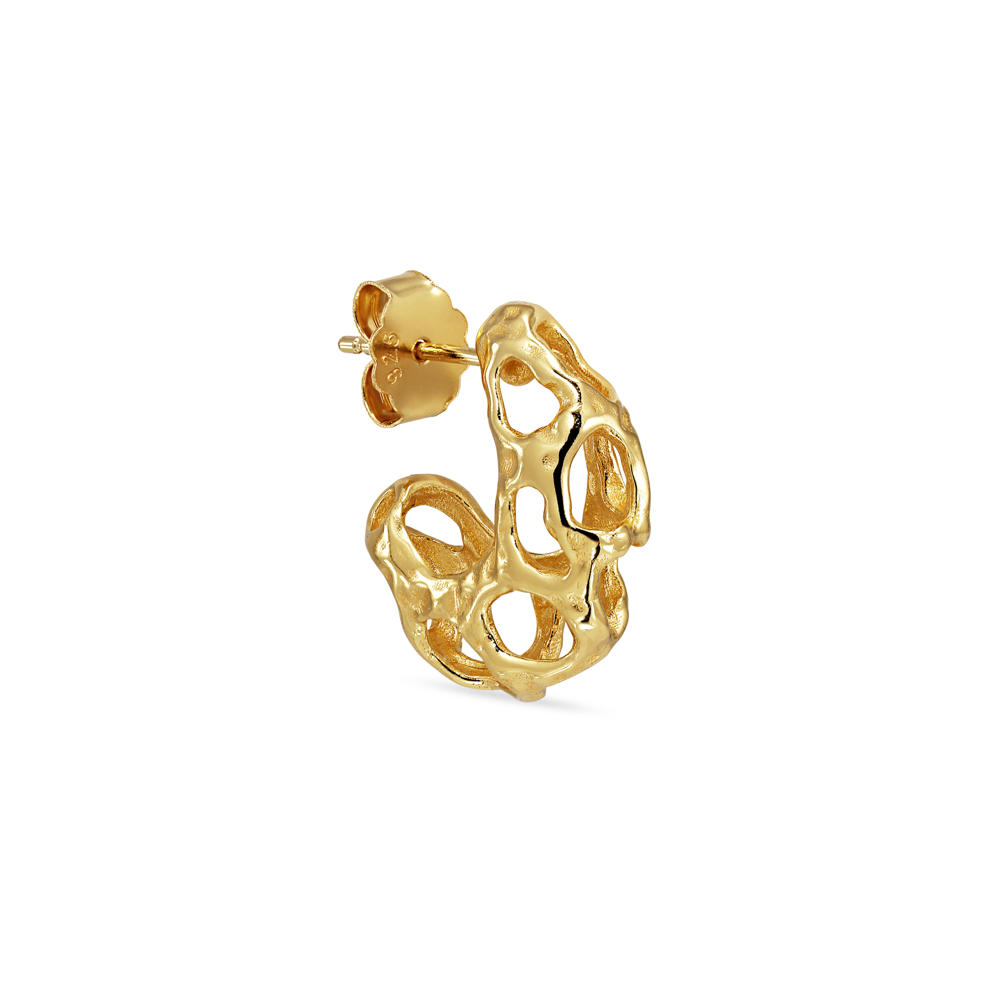 Small Chunky Space Earring