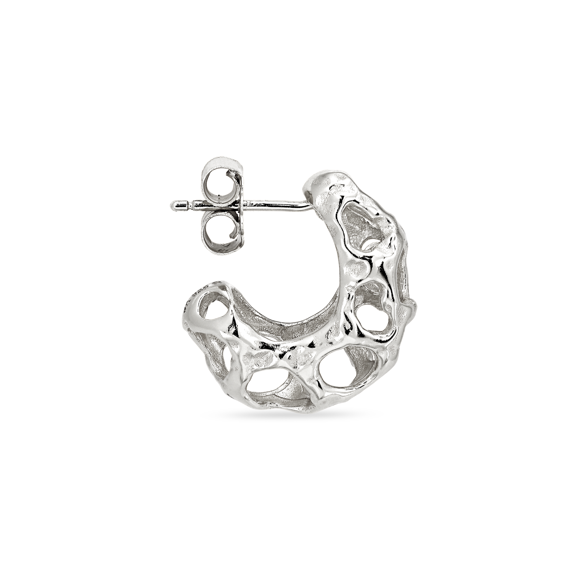 Small Chunky Space Earring