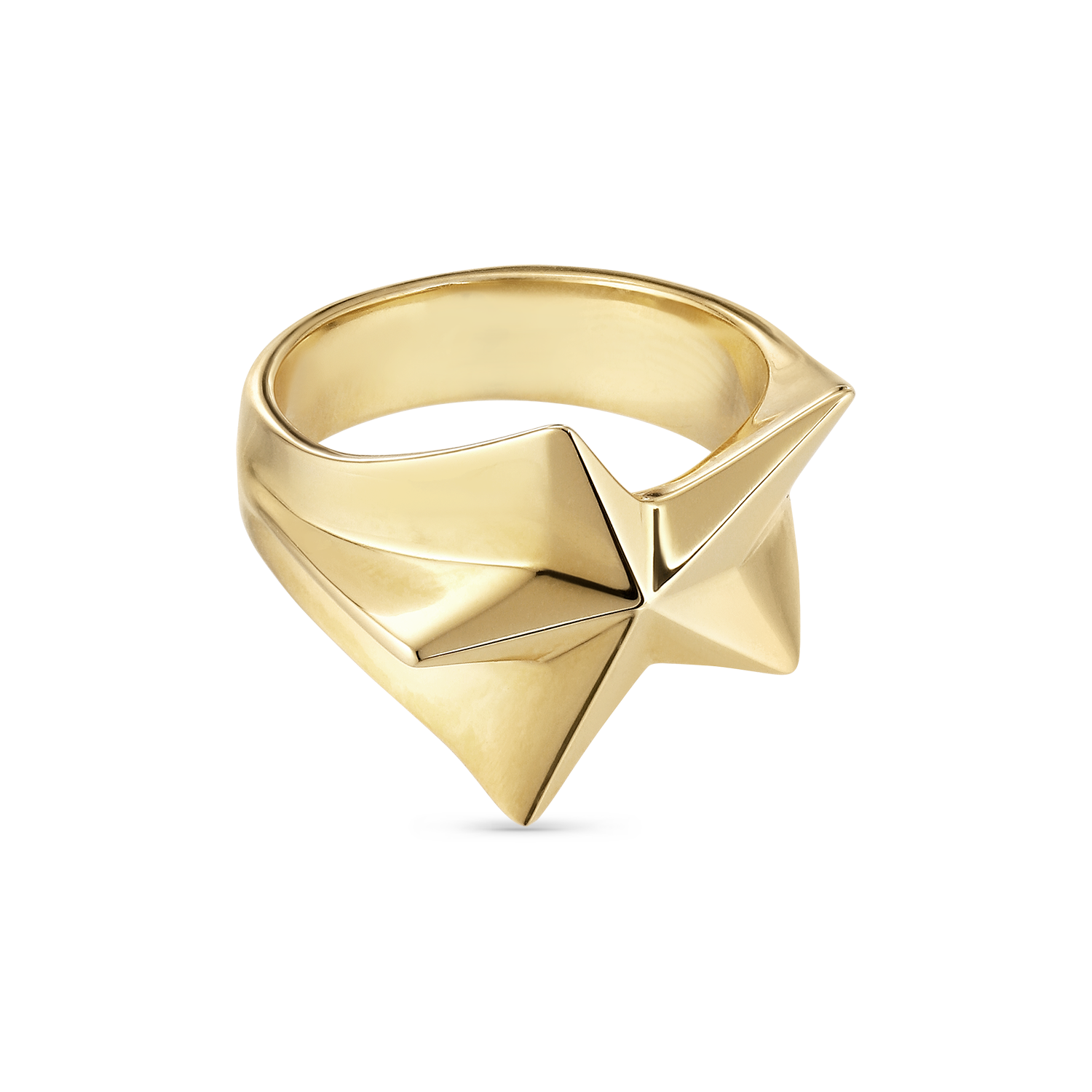 Jane Kønig Star Magic Ring - Fingerring i forgyldt sølv