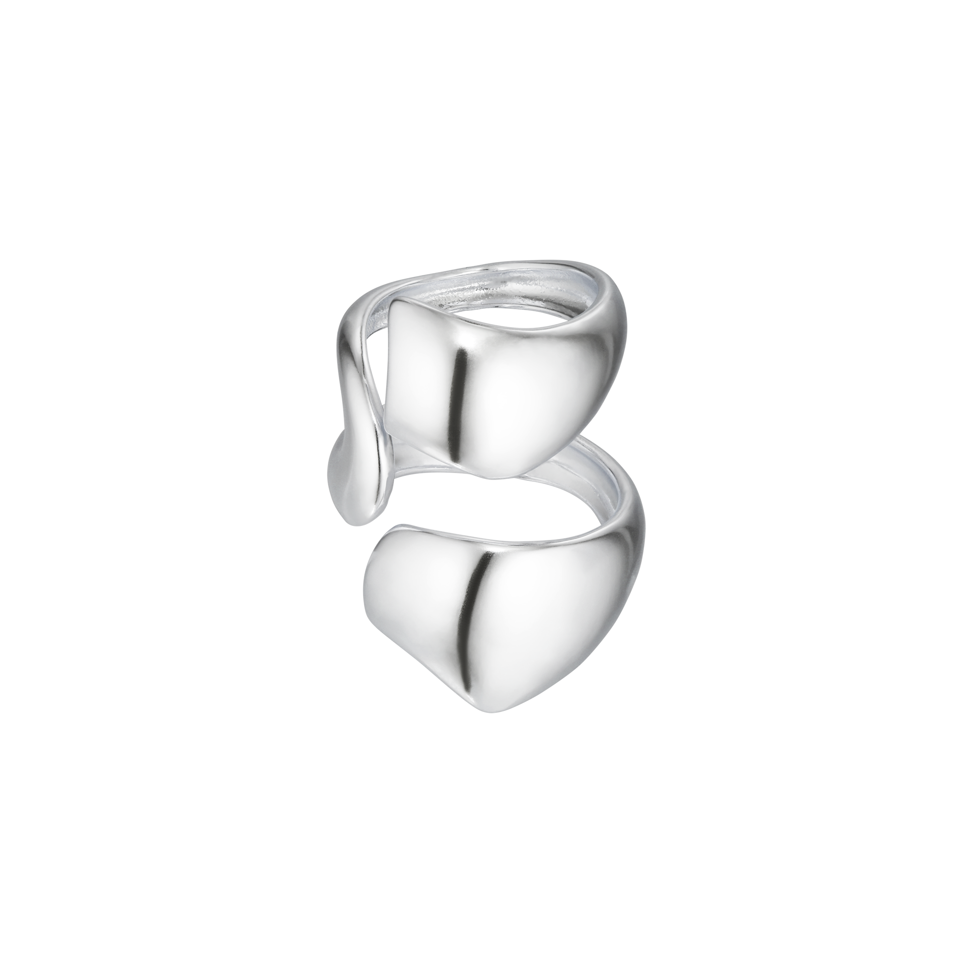 Jane Kønig Swirl Ring - Fingerring i sterling sølv