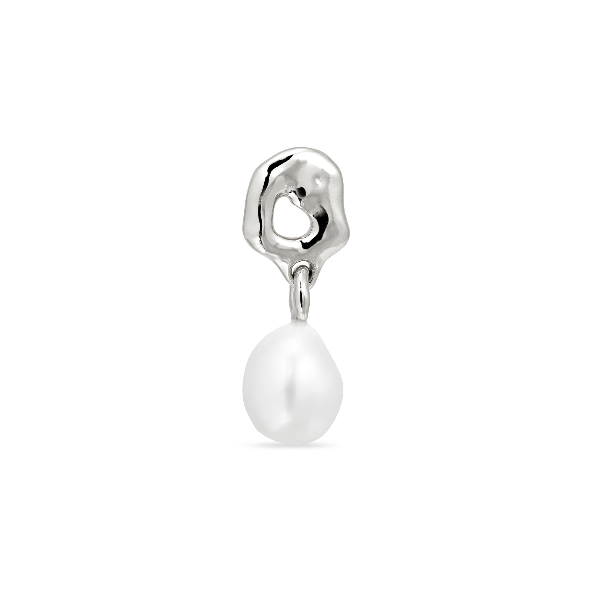 Space Stud with Pearl